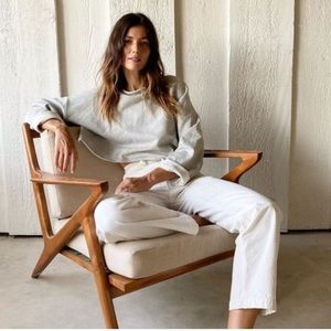 Jesse Kamm Cropped Baja Top Sweater S/M